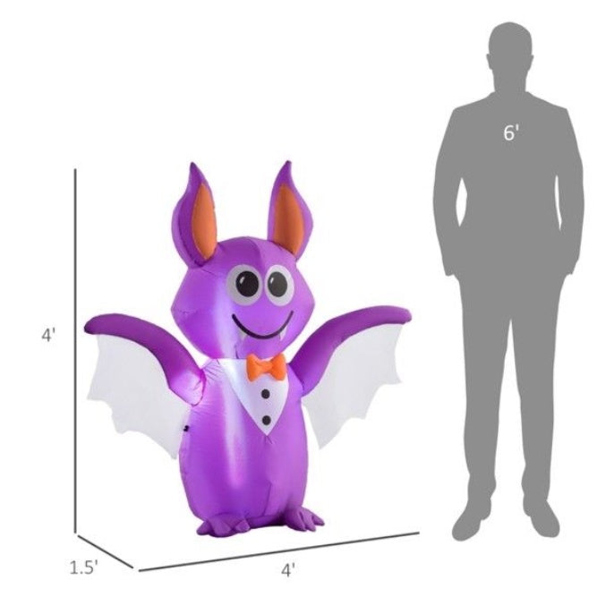 Halloween Inflatable Bat Decoration